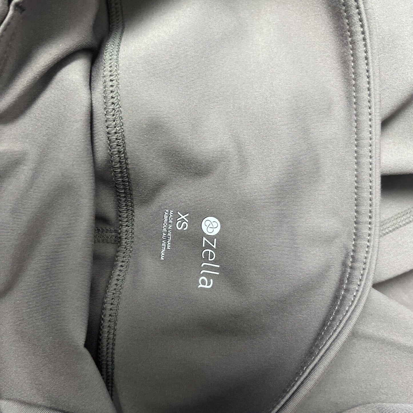 Zella Studio Lite Crop Leggings Grey Sparrow NWT Size XS