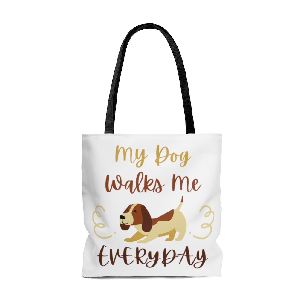 Dog walker Tote Bag