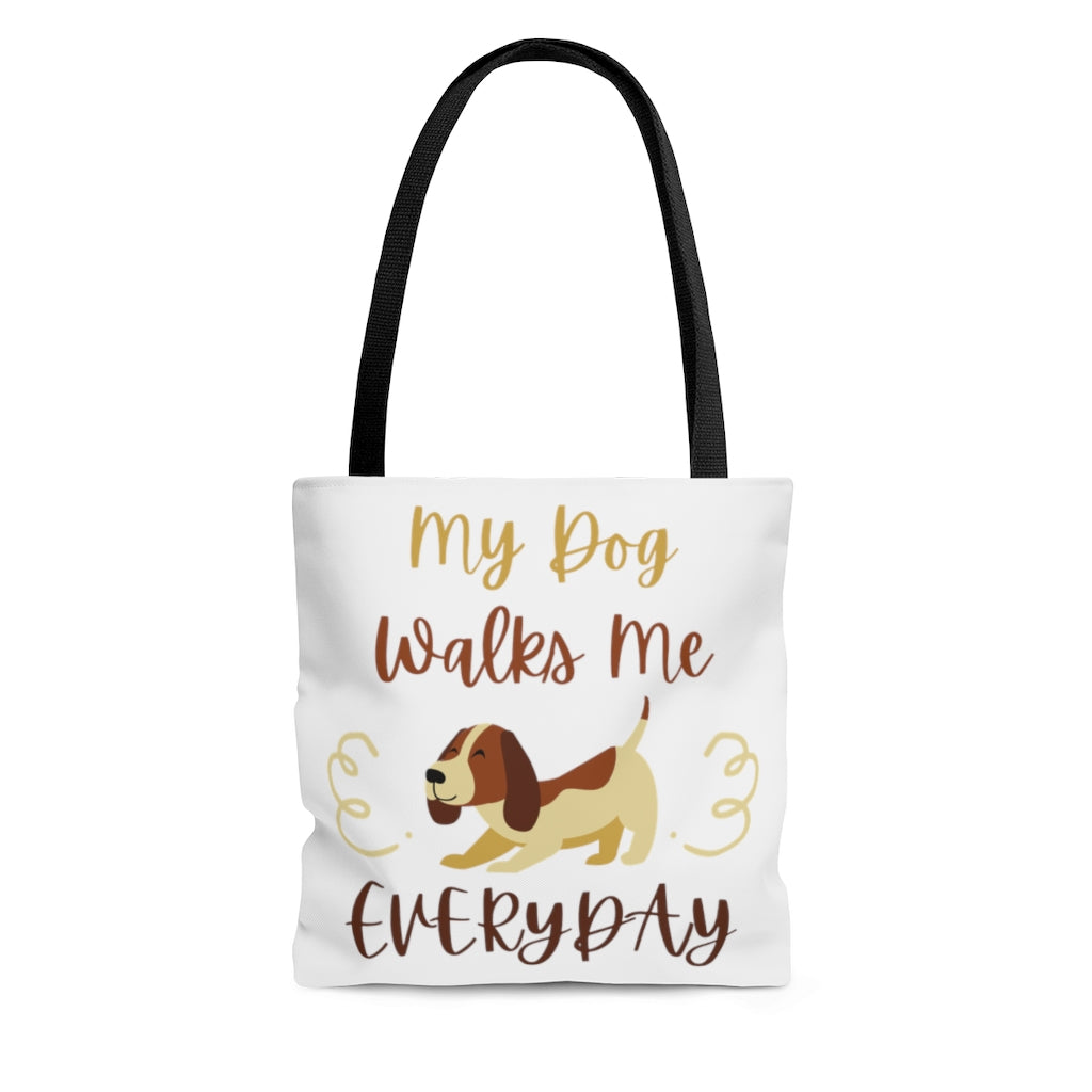 Dog walker Tote Bag