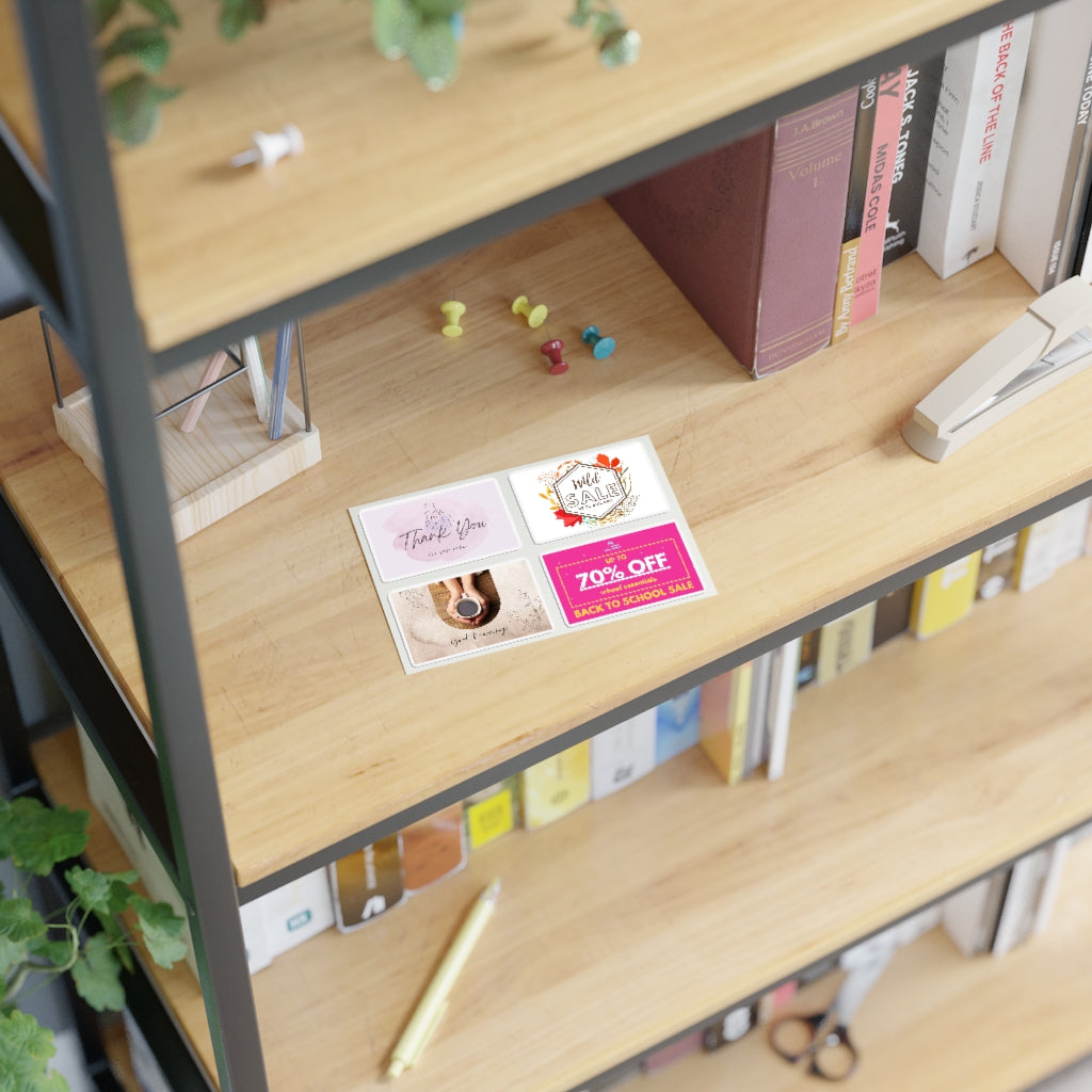 Small business custom Sticker Sheets