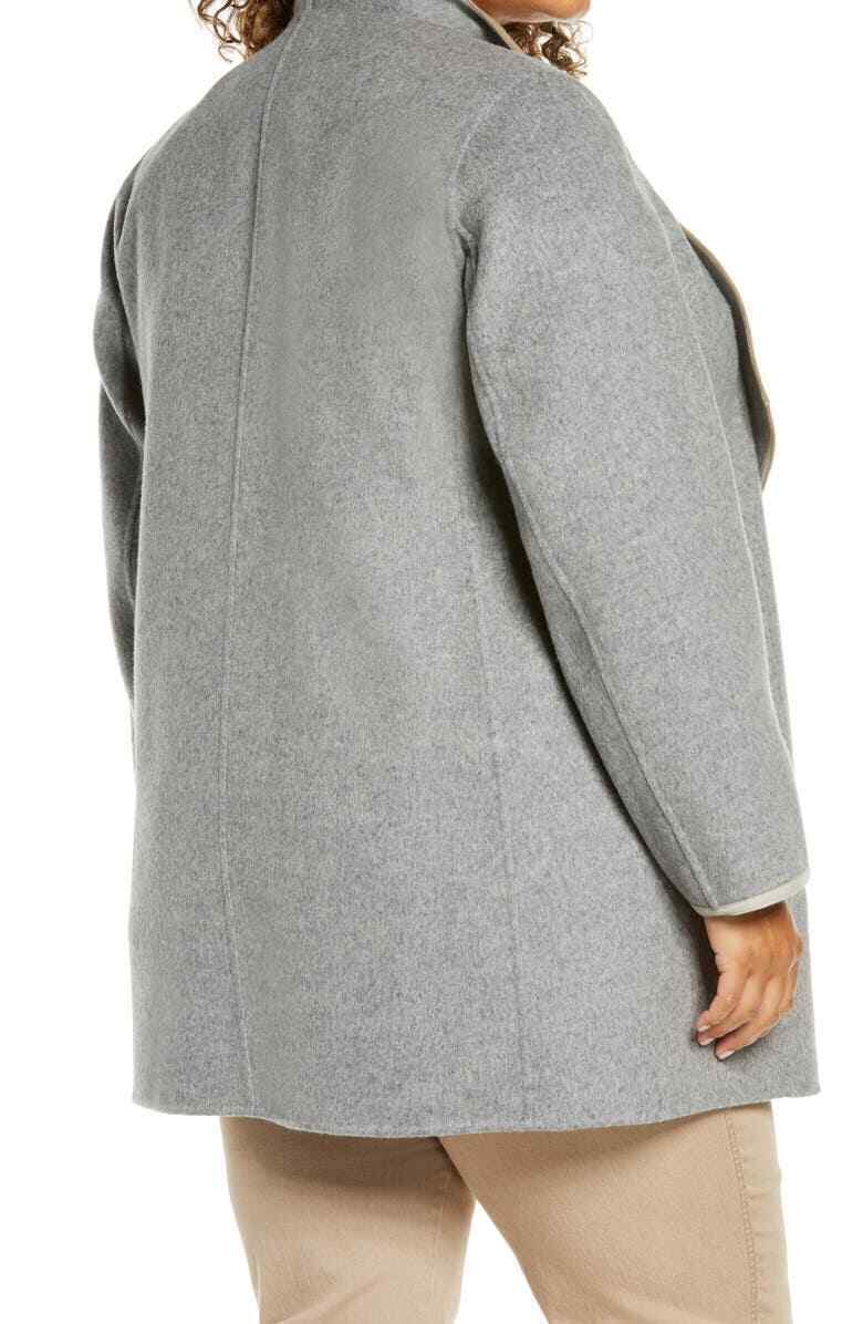 Lafayette 148 New York Plus 2X Reversible Andover Wool & Cashmere-Blend Jacket