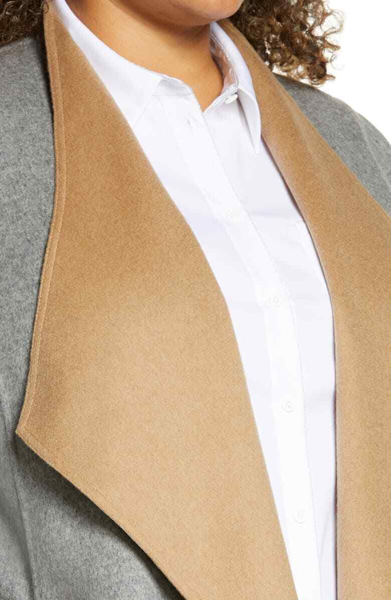 Lafayette 148 New York Plus 2X Reversible Andover Wool & Cashmere-Blend Jacket