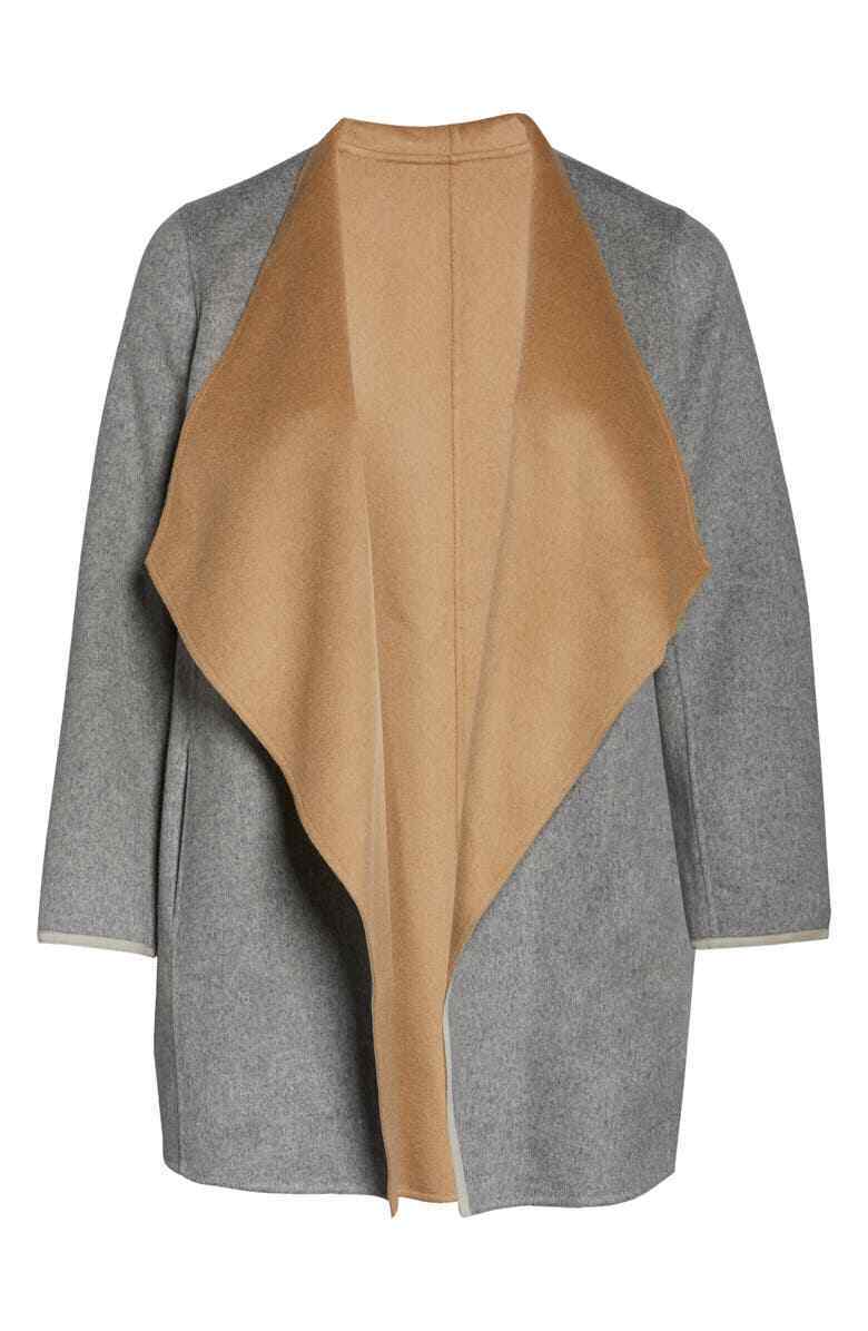 Lafayette 148 New York Plus 2X Reversible Andover Wool & Cashmere-Blend Jacket
