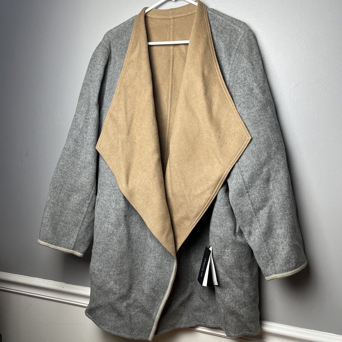 Lafayette 148 New York Plus 2X Reversible Andover Wool & Cashmere-Blend Jacket
