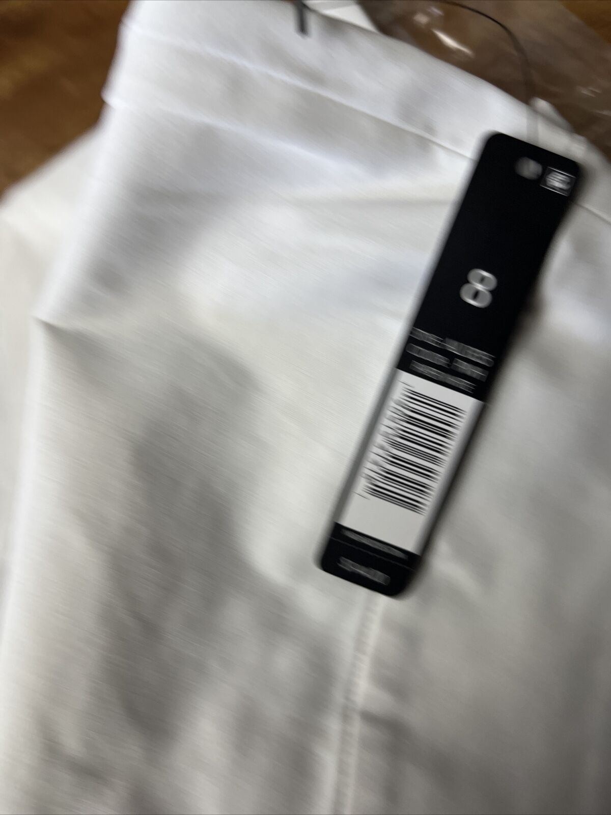 NIC+ZOE Polished Wonderstretch Pants, Size 8 in Paper White