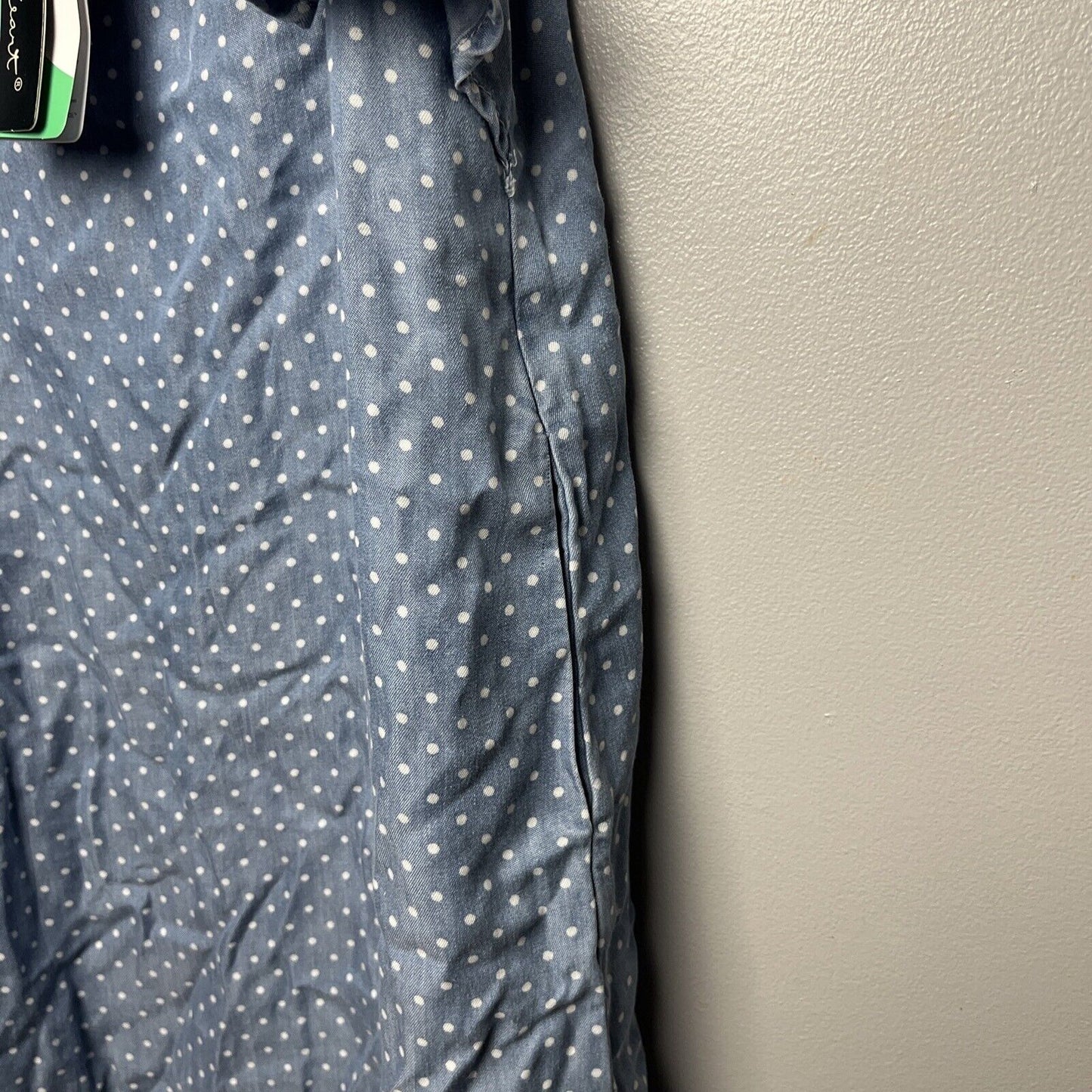 Velvet Heart Oria Ruffle Polka Dot Midi Slip Dress Size Medium