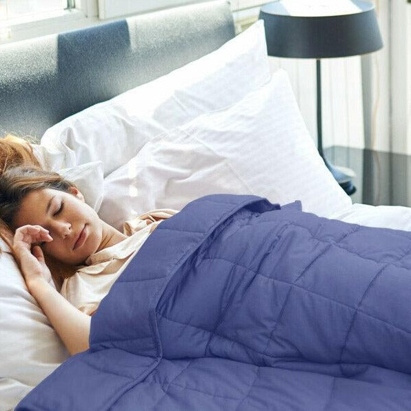 Luxurious Gravity Weighted Anxiety Comforter Blanket 15 lbs