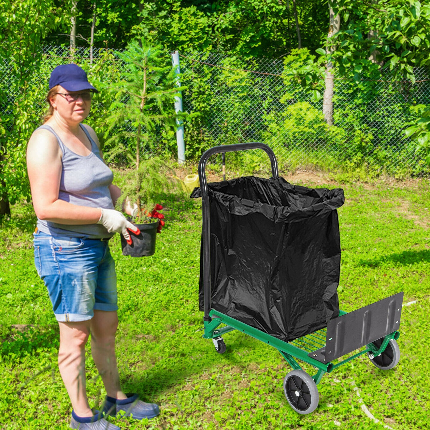 Premium Stair Climbing Moving Hand Truck Cart Dolly