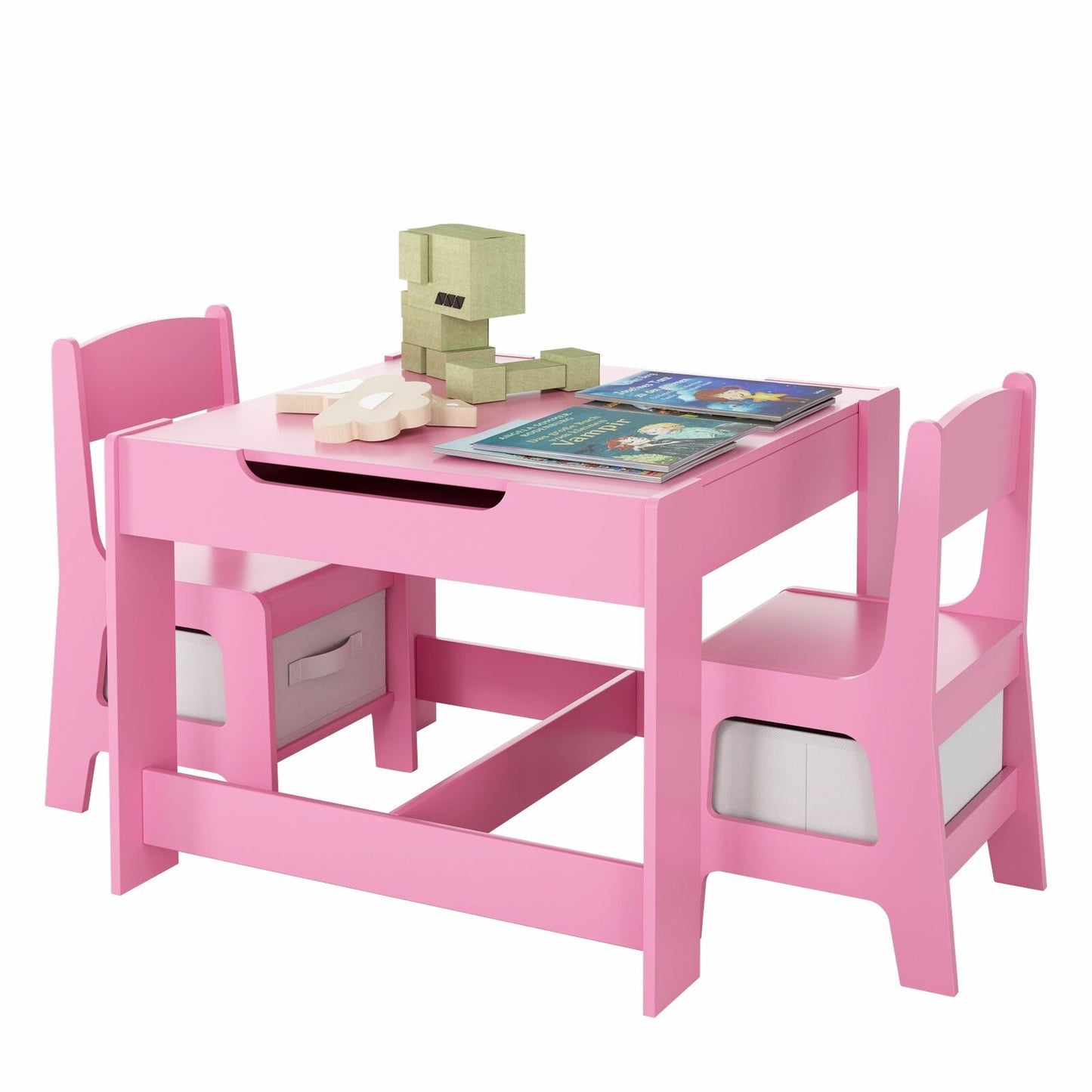 Premium Little Kids Playroom Activity Table And Chair Set