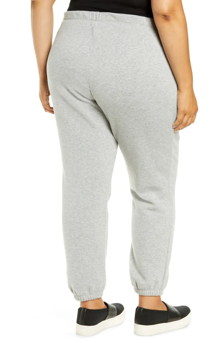 Treasure & Bond Boyfriend Sweatpants Grey Heather Women's Size SMALL