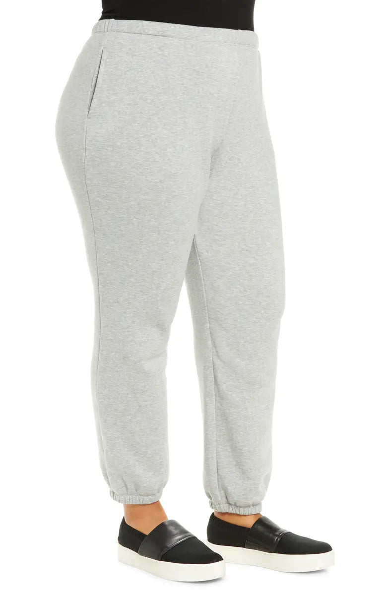 Treasure & Bond Boyfriend Sweatpants Grey Heather Women's Size SMALL