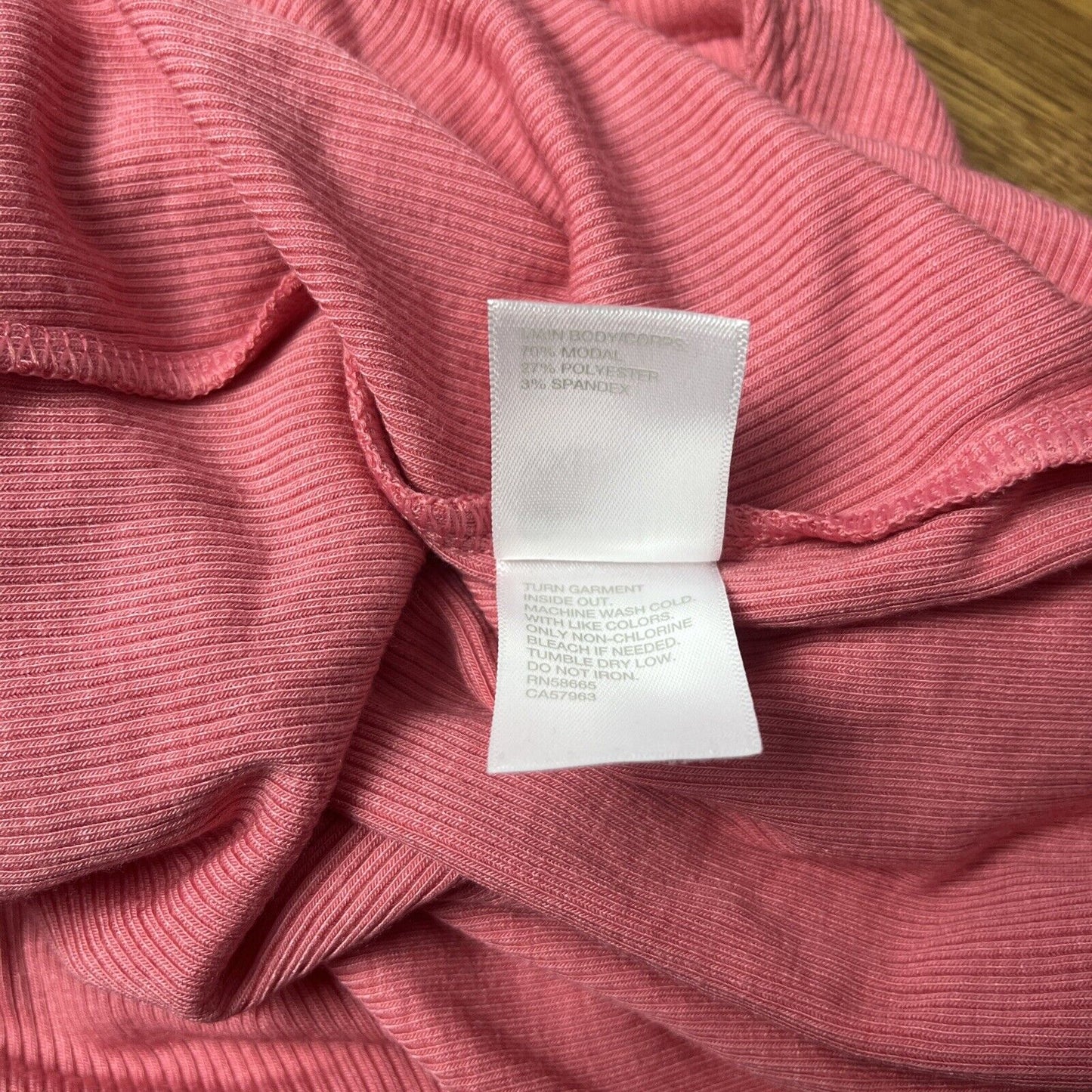 Zella Women's Splits Ribbed Tank Top NEW Size XXL Pink