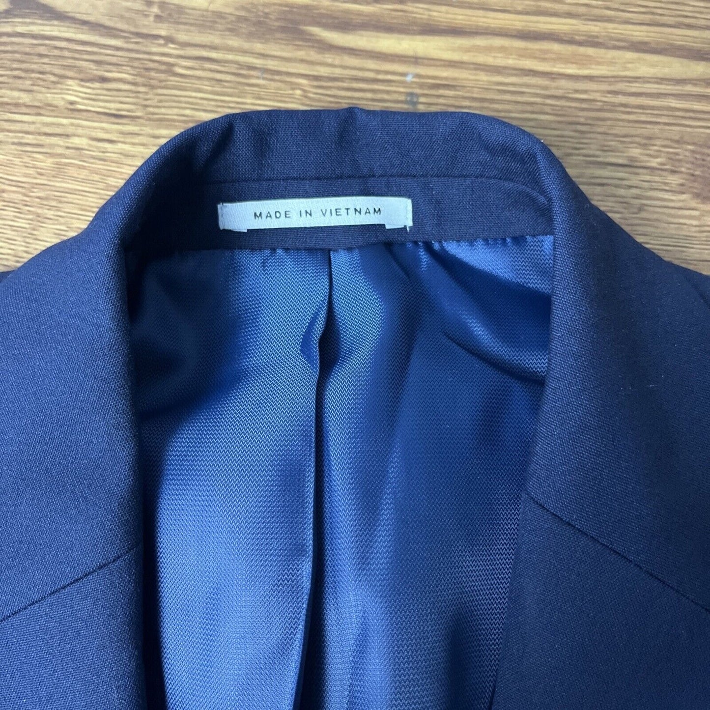 NWD ALFANI Slim Fit Stretch Wrinkle Resistant Navy Suit Jacket Size 36S