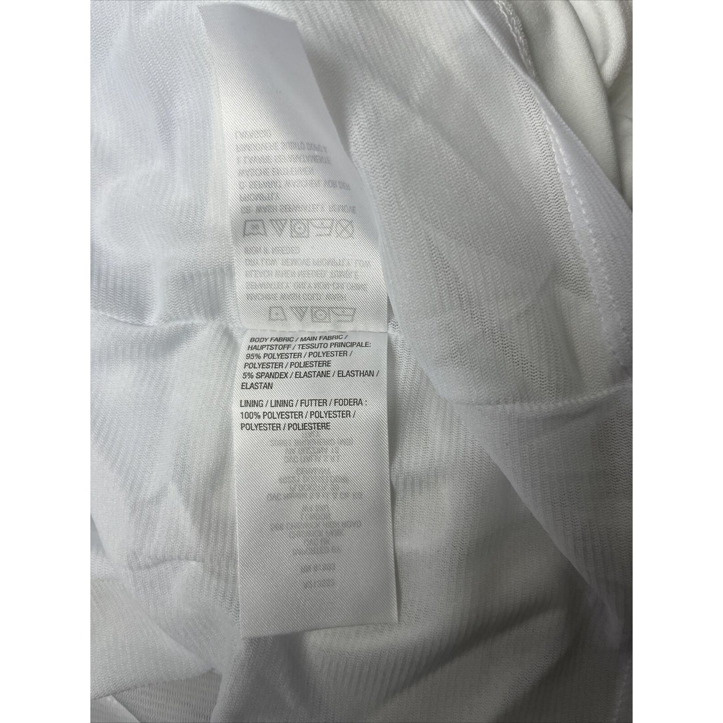 Susan Graver Essentials Liquid Knit Short Sleeve Top (White, Large) A213552