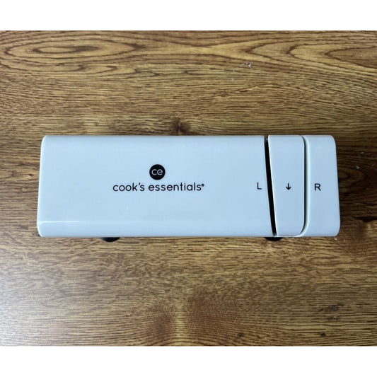Cook's Essentials Electric 1-Stage Knife Sharpener Grey