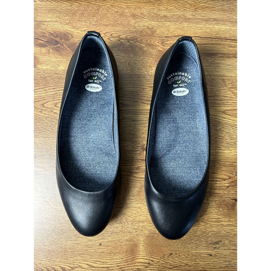 Dr. Scholl's Shoes Women's Giorgie Slip On Ballet - Black Size 7M