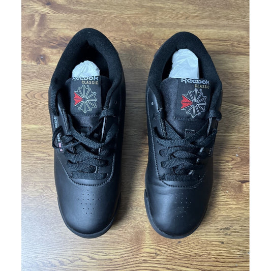 Reebok Classic Princess Women's Sneakers Athletic Shoe Black Trainers Size 8