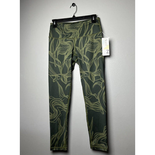 Z BY ZELLA Longline Tropical Green Active Pants Size Small