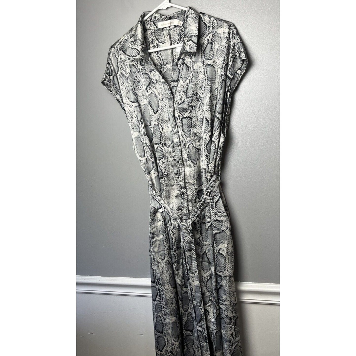 Bishop Young Button Down Belted Dress (Python, 3XP) A377231