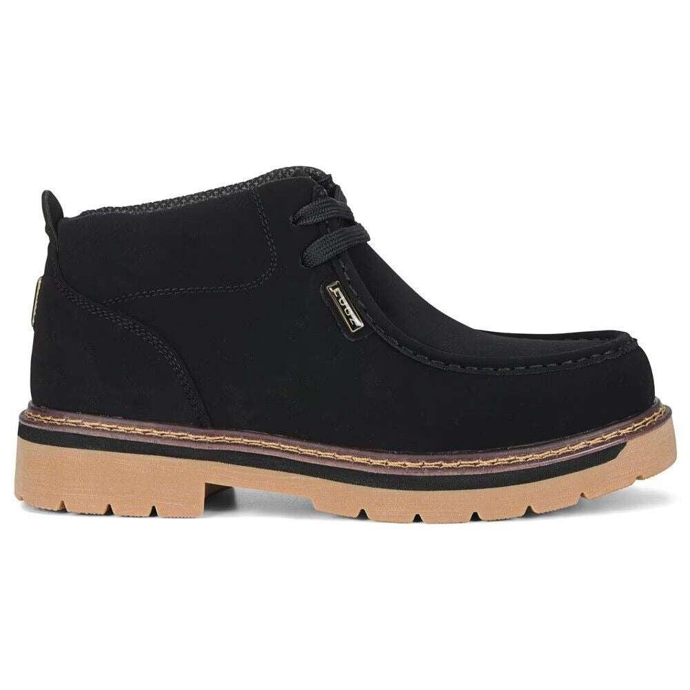 Lugz Men's Strutt Lx Moc Toe Boot Black/Gum - MSTULXD-002, Black/Gum, Size 8