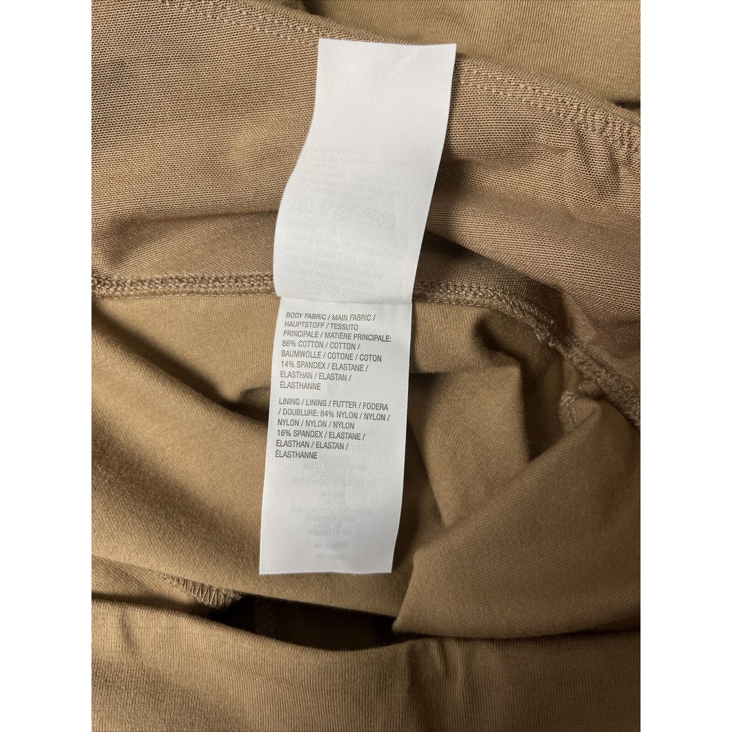 Women with Control Tall Tummy Control Full Leg Crop Pants (Brown, 2XT) A513652