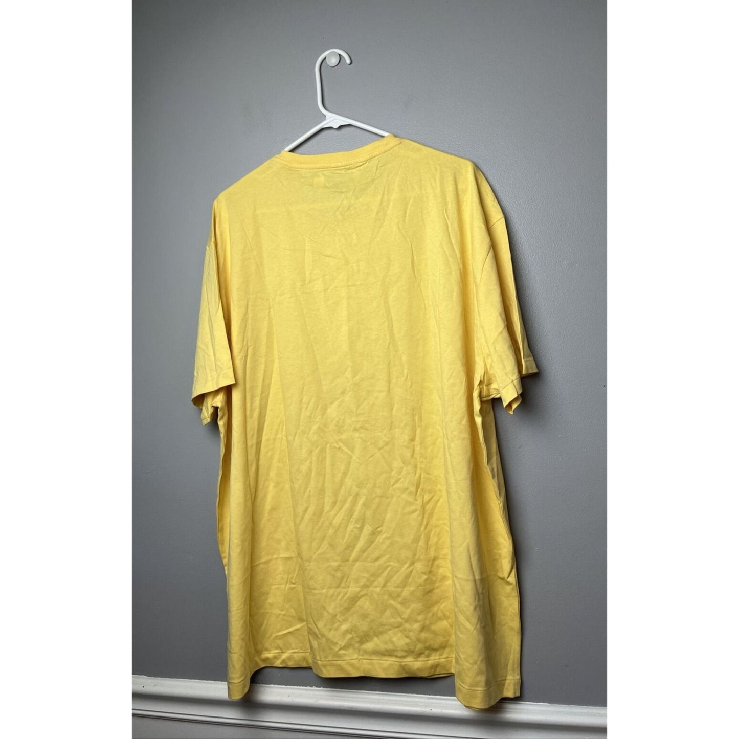 Polo Ralph Lauren Men's Yellow Classic Fit Crew Neck Logo T Shirt Size XXL