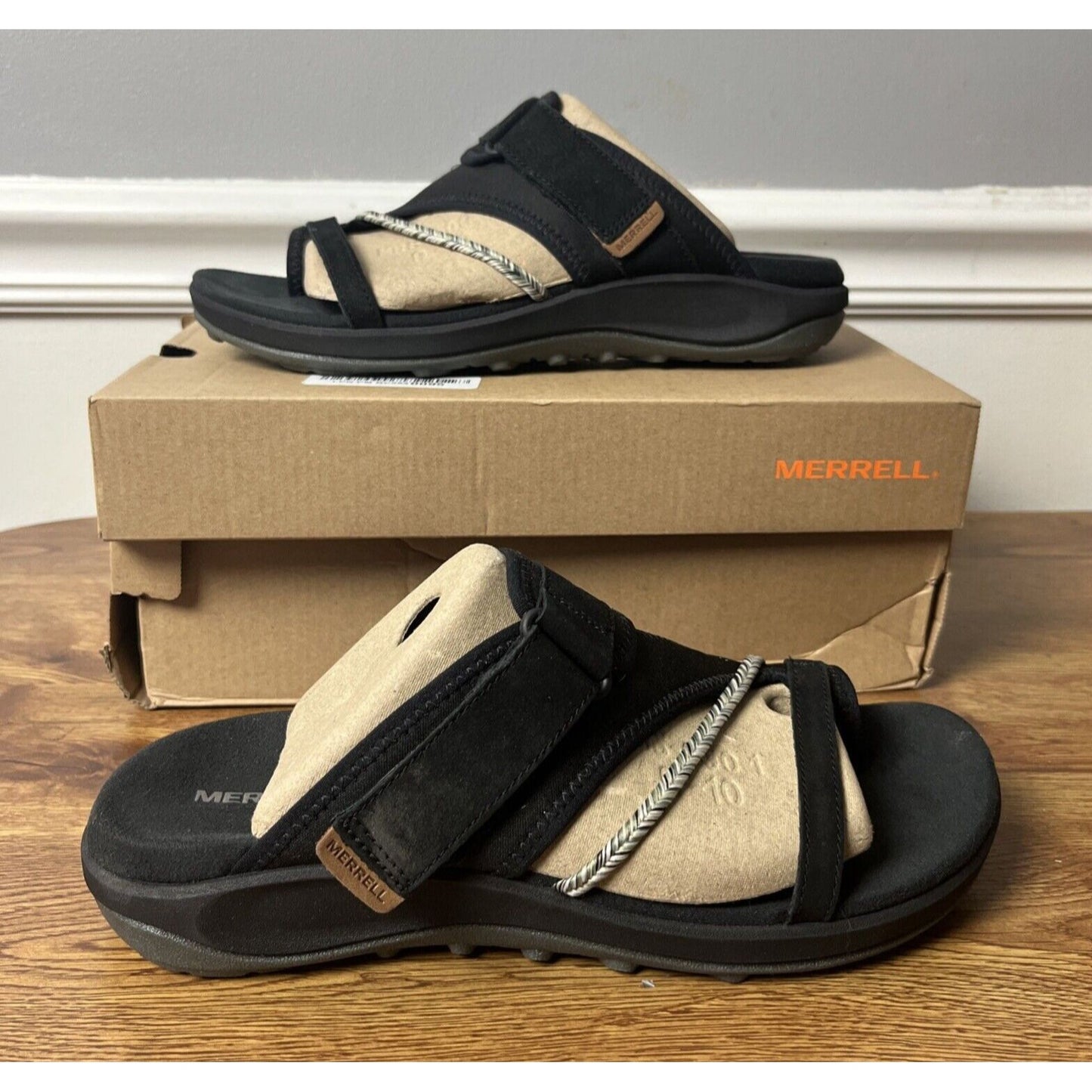 Women's Merrell Terran 4 Post Sandal Black *J006404 Size 9