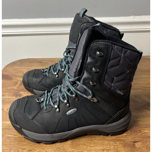 Keen Women's Revel IV High Polar Boot Size 10 Color Black/North Atlantic