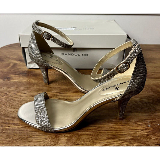 Bandolino Madia Women's Sandal Color Gold Metallic Size 6M