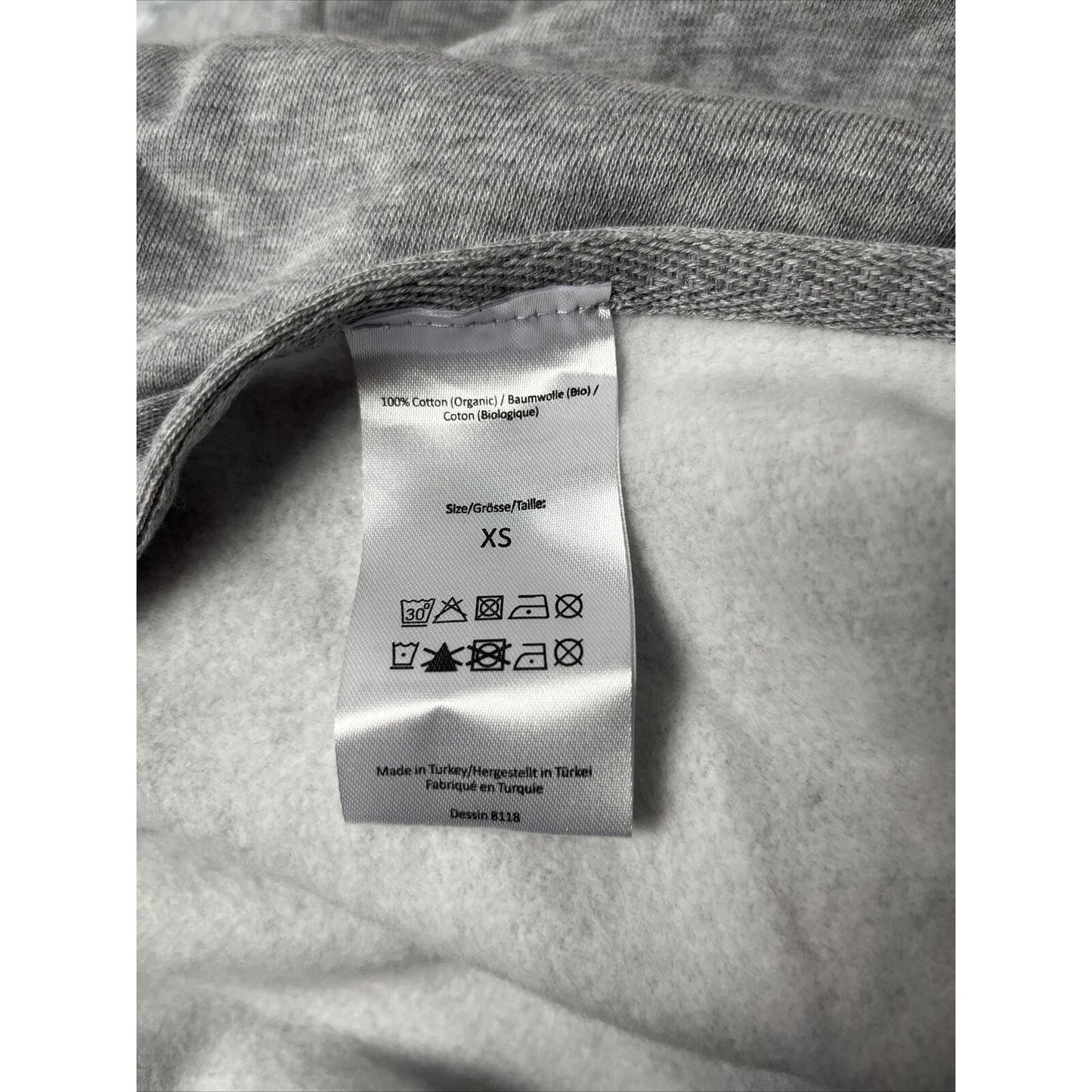 BAUM UND PFERDGARTEN Jura Logo Print Cotton-Fleece Hoodie Color Grey Size XS