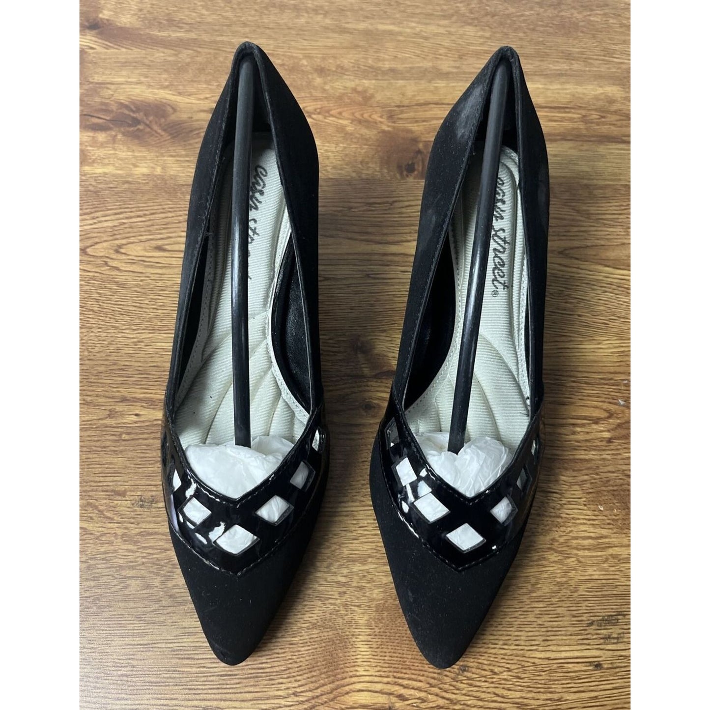 Women's Easy Street Valiant Evening Pump Black Size 5M