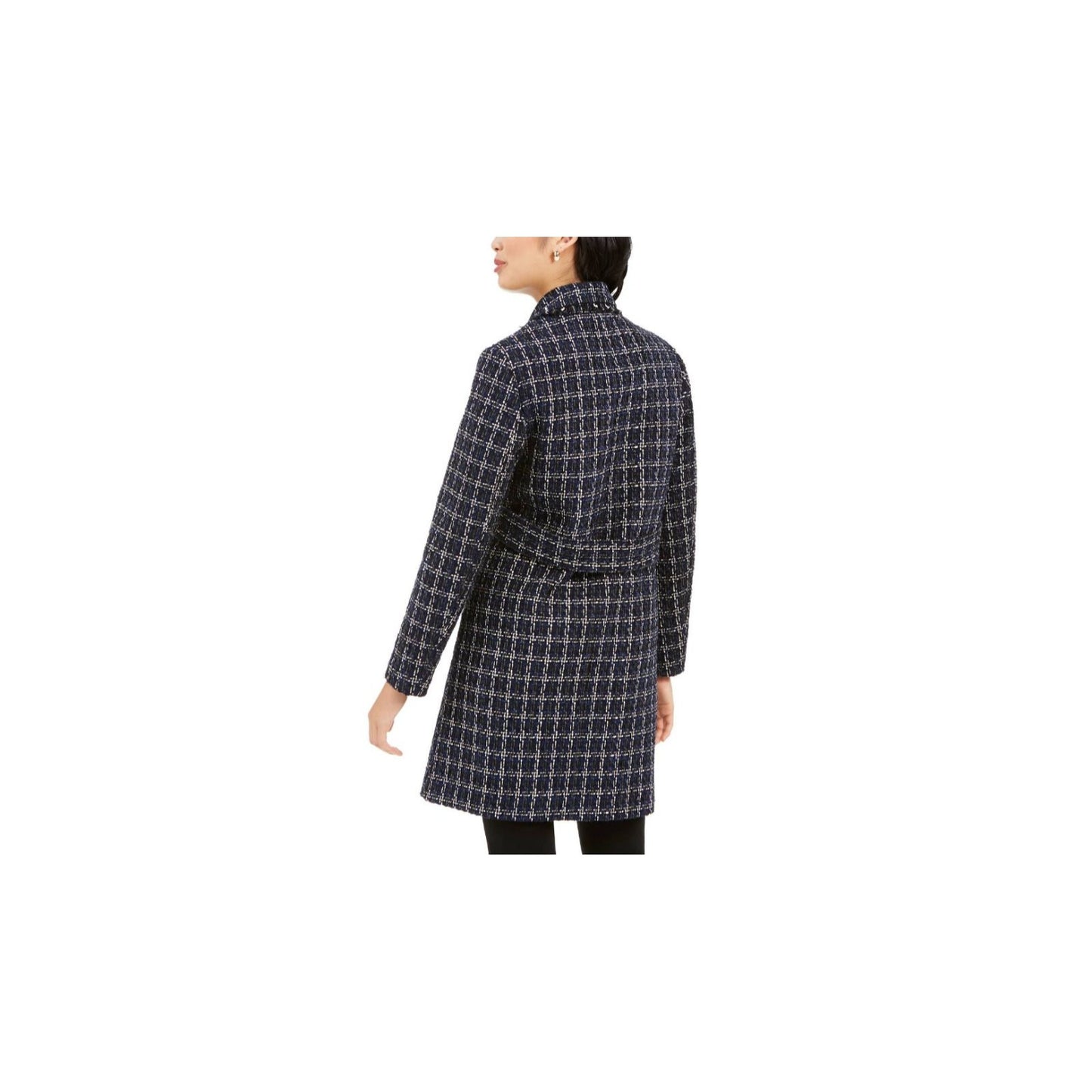 Marc New York Double-Breasted Plaid Tweed Coat MSRP $320 Size XL # 21B 559 NEW