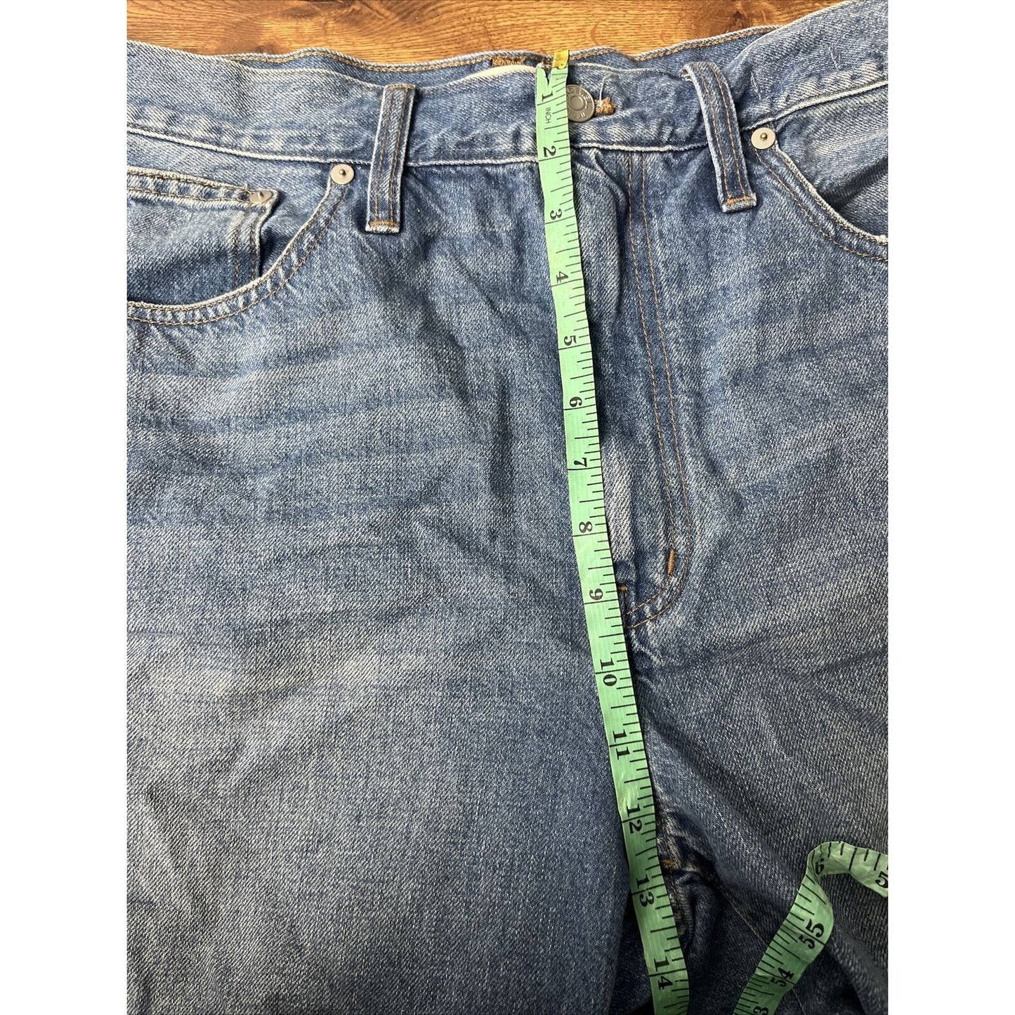 MADEWELL The Perfect Vintage Straight High Waist Jeans in Moultrie Wash Size 31