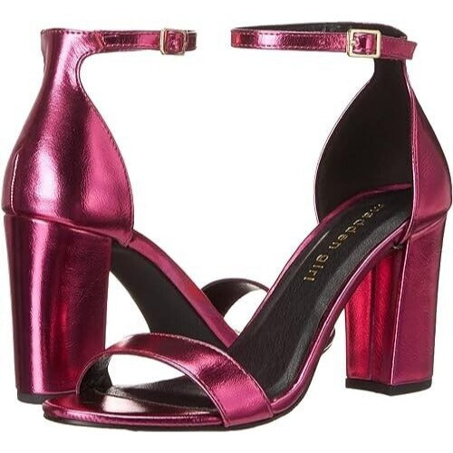 Madden Girl Women's Beella Heeled Sandal Size 6M Color Pink