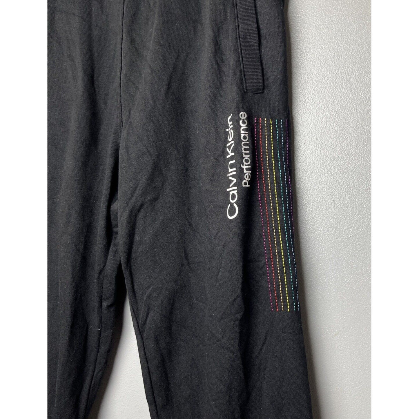 Calvin Klein Performance Women's Graphic Pride Joggers Black Medium