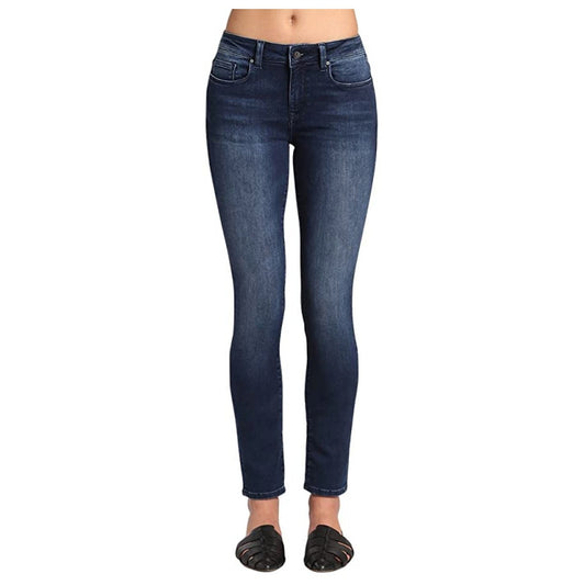 Mavi Gold Women's Alexa Mid Rise Skinny Jeans In Gold Deep Yoga Move Size 29/34