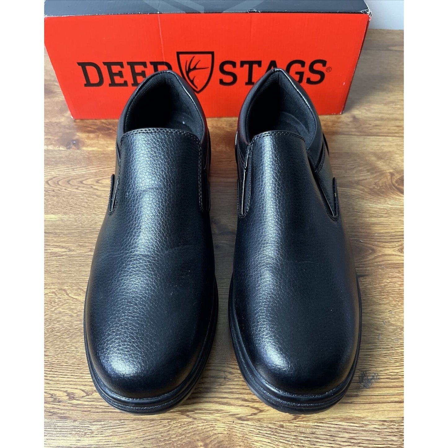 Deer Stags Men's Manager Loafer Color Black Size 12 W