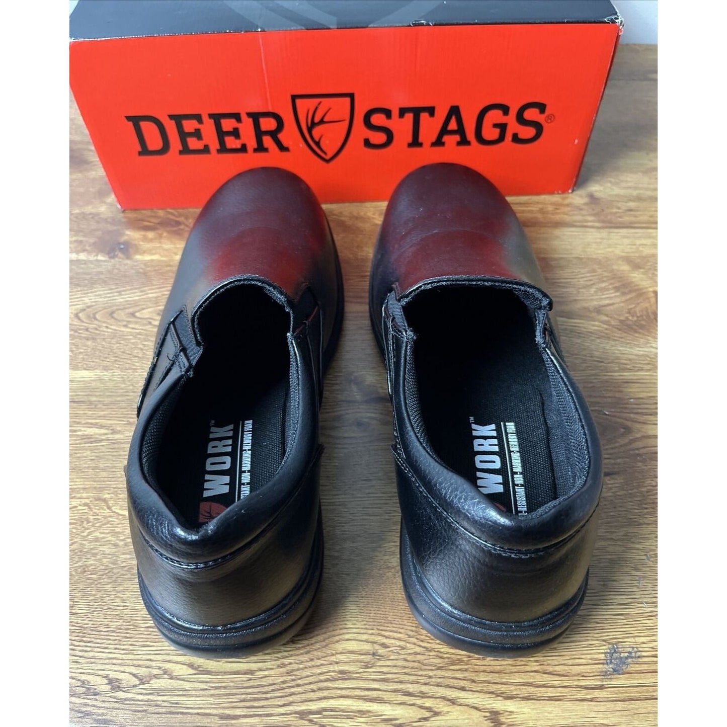 Deer Stags Men's Manager Loafer Color Black Size 12 W