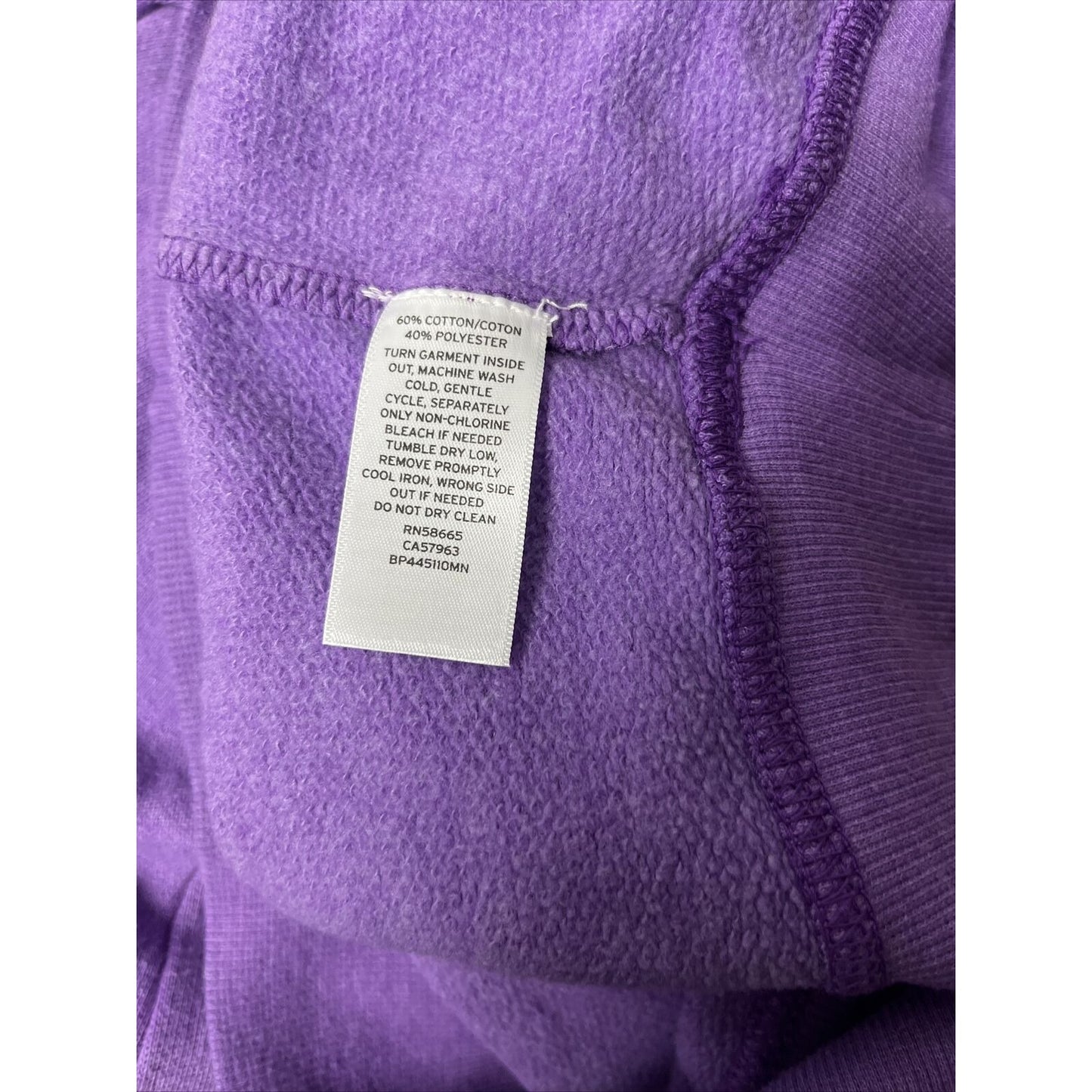 Bp. Purple Rainbow Graphic Pride Adult Size XS Hoodie pullover Sweatshirt
