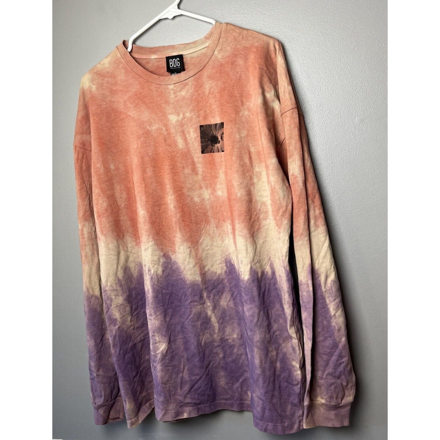 NWT BDG URBAN OUTFITTERS Oak Forest Tie Dye Graphic Tee In Multi Size S