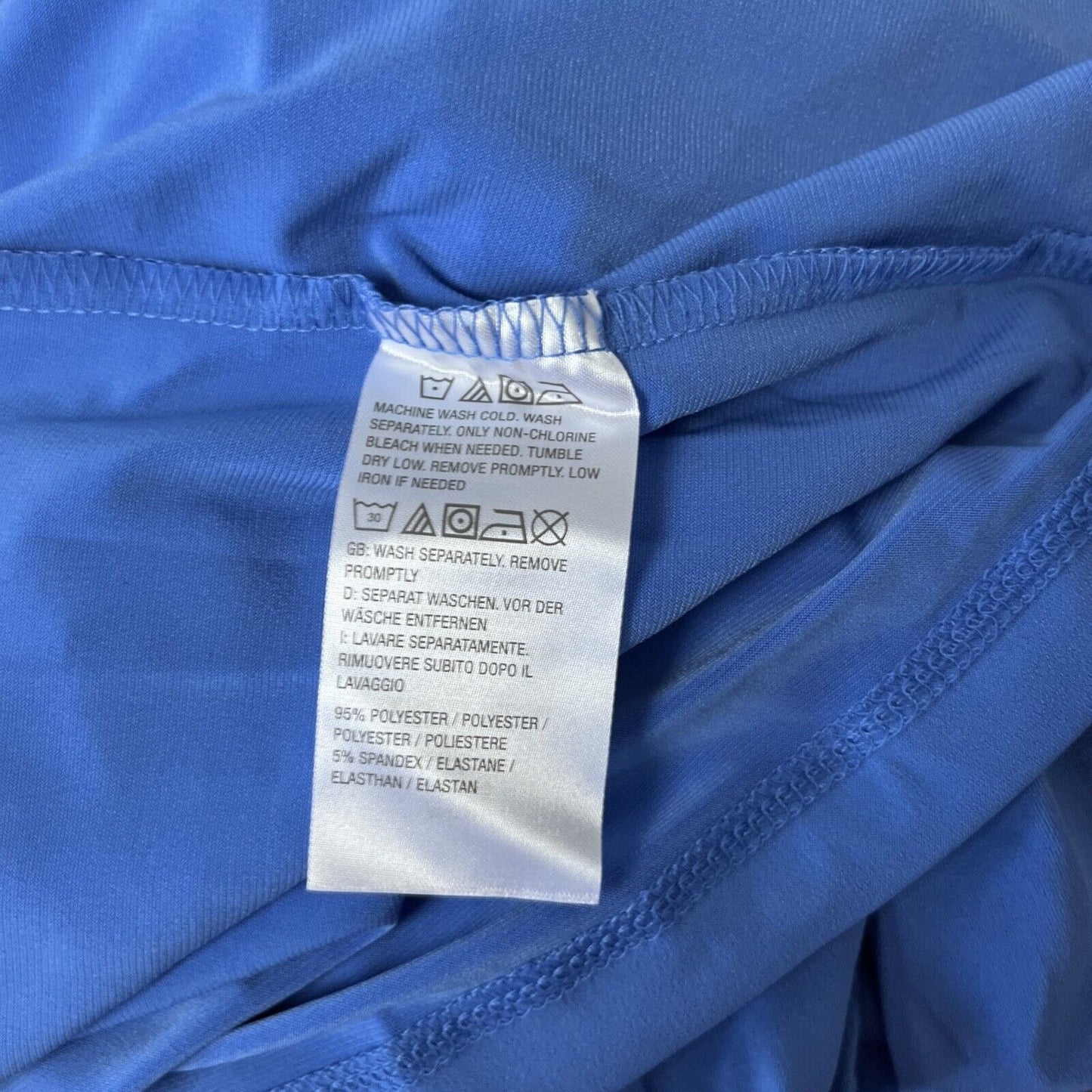 Susan Graver Knit 3/4 Sleeve Top With Back Lattice Detail (Blue Tide, M) A501351