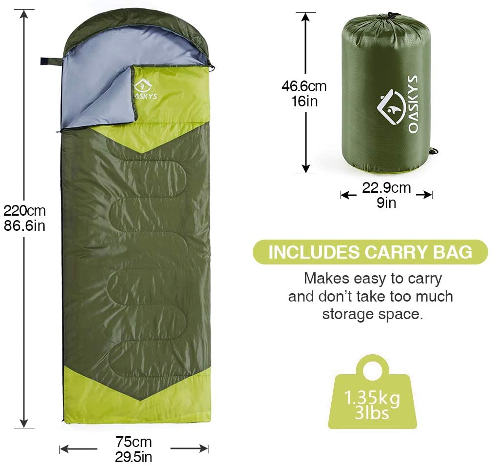 Aldricx® Camping Sleeping Bag