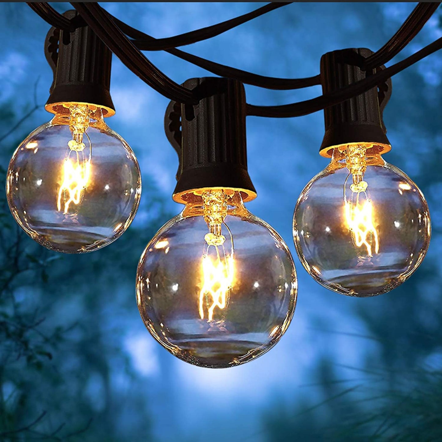 Aldricx® Outdoor String Lights Waterproof Connectable Hanging Lights