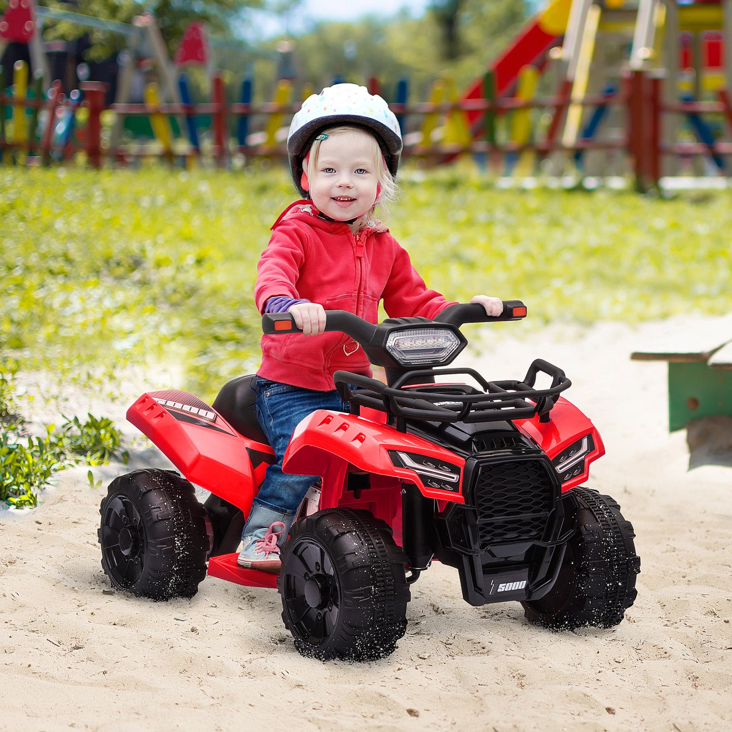 Exclusive Kids 4 Wheeler Electric Ride On ATV Toy Car