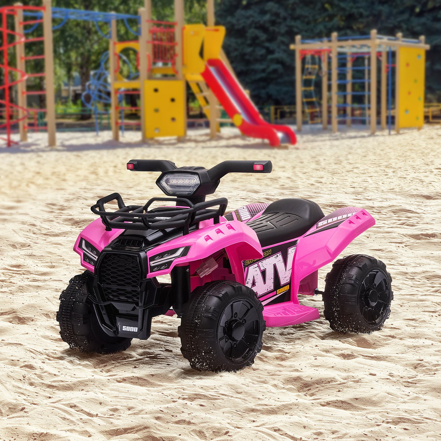 Exclusive Kids 4 Wheeler Electric Ride On ATV Toy Car