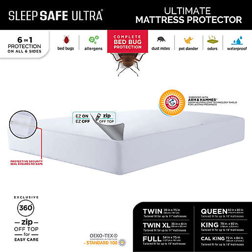 Sleep Safe™ Premium Queen Mattress Protector - Easy Shopping Center