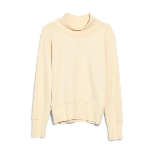 Women's Madewell Turtleneck Sweatshirt, Size XX-Small - Ivory