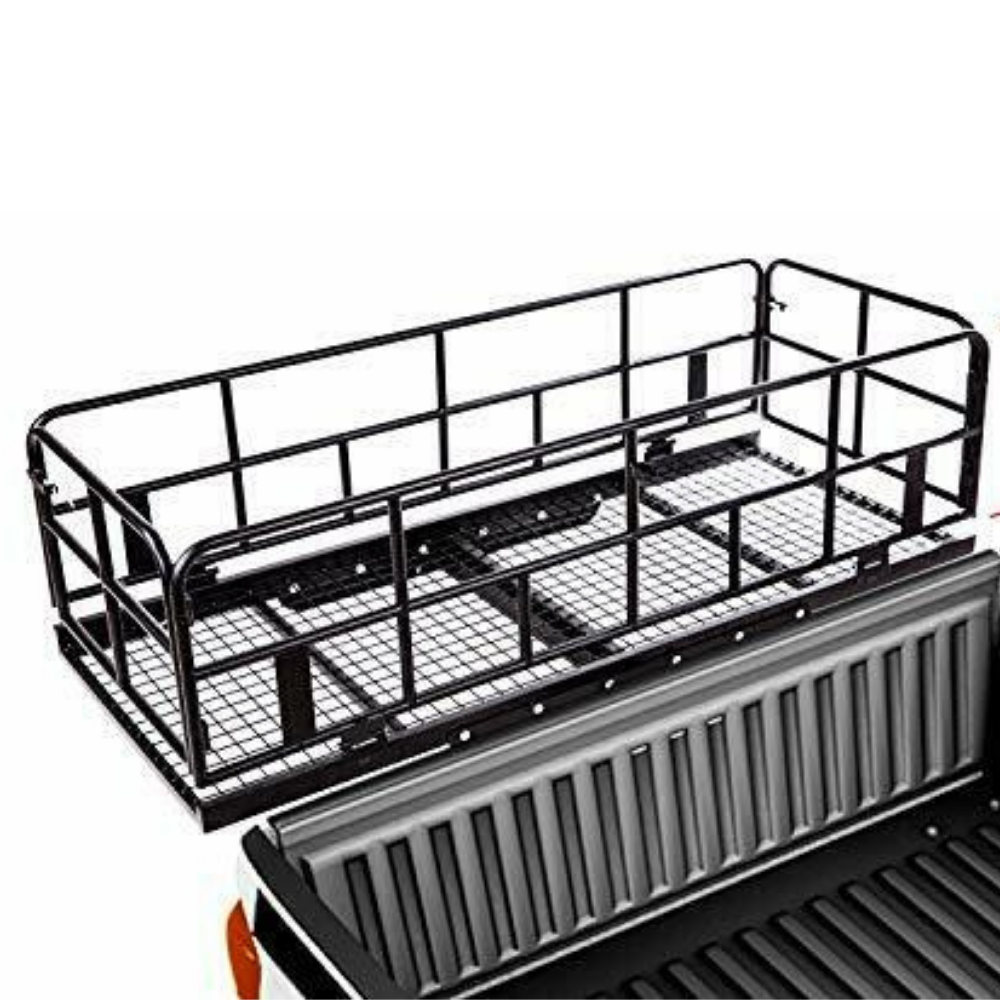 Heavy Duty Hitch Mount Cargo Luggage Storage Carrier Rack