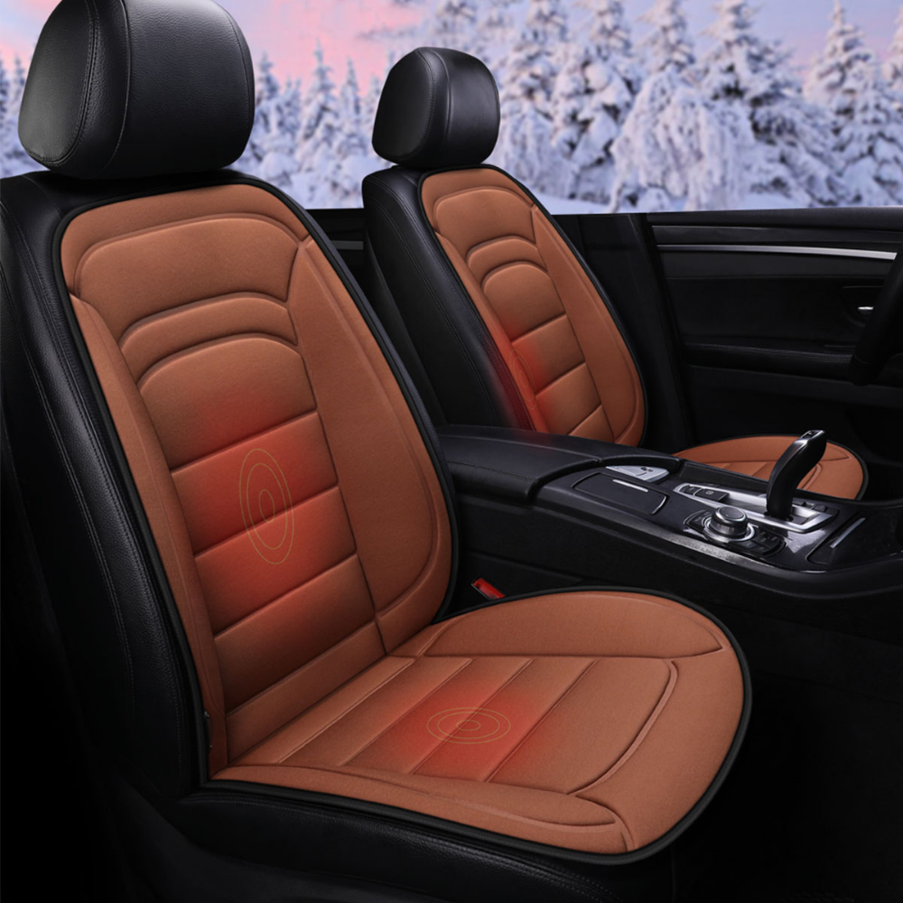 Powerful Heated Car Seat Pad Cushion Warmer Cover