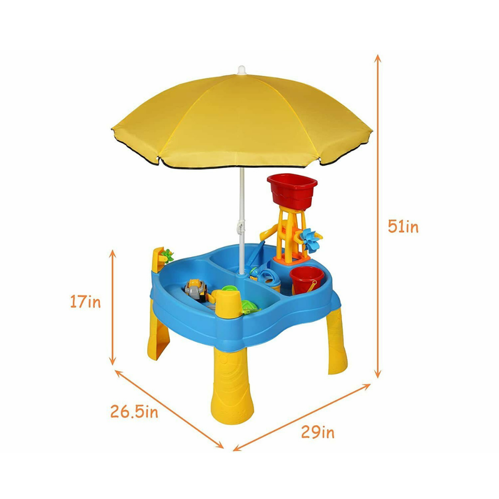 Portable Kids Sand And Water Play Table